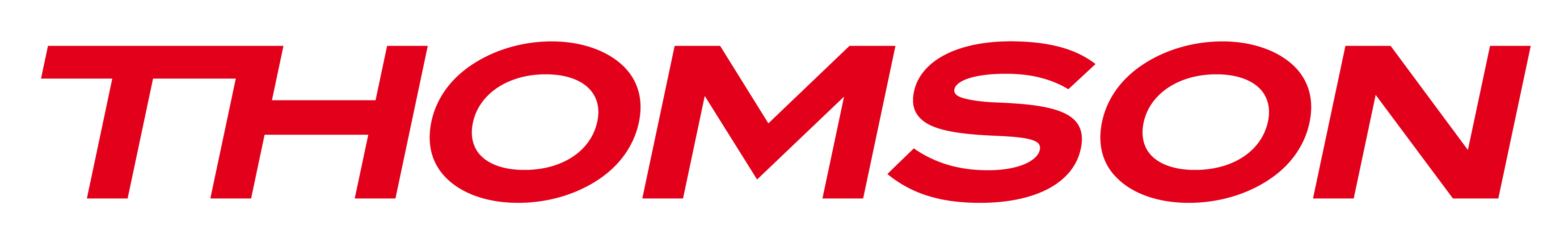 logo thomson rouge sur blanc